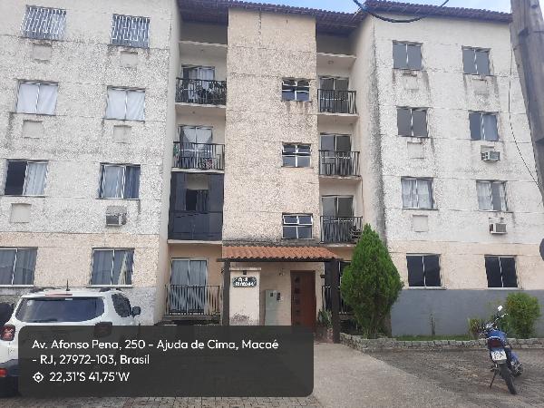 Apartamento em Macaé, Ajuda De Cima, Rua Miguel Couto, N. 91, Apto 102, Bl 04, Lt 01a, Qd 09, RJ. Área: 44.69m2