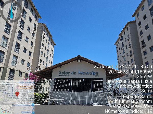 Apartamento em Serra, Jardim Atlantico, Rua Santa Lucia, N. 3098, Apto 206, Bloco B Lote 1-A Quadra 51, ES. Área: 42.28m2