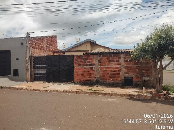 Casa em Iturama, Res Vera Lúcia Elias, Rua JoÃO Ferreira Rosa, N. 80, Lt 07 Qd 20, MG. Área: 45.16m2