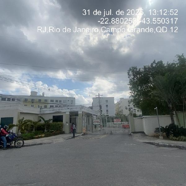 Apartamento em Rio de Janeiro, Campo Grande, Estrada Professor Daltro Santos, N. 445, Apto 501, Bl 08, RJ. Área: 44.6m2