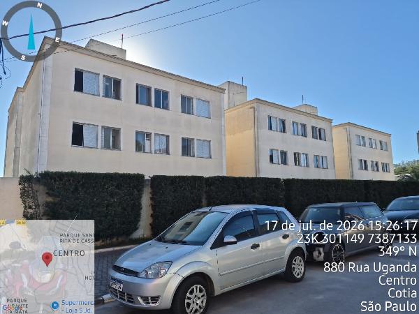 Apartamento em Cotia, Outeiro De Passargada, Rua Uganda, N. 850, Apto 204, Bl A Ed 3, SP. Área: 41.49m2