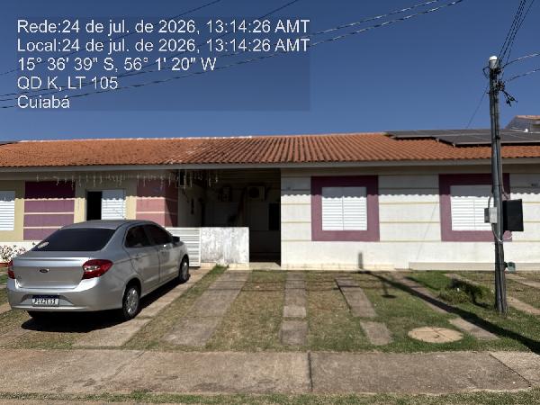 Casa em Cuiabá, Jardim Imperial, Rua Projetada A, N. Sn, Cs 109 Qd K Tipo M50a, MT. Área: 51.05m2