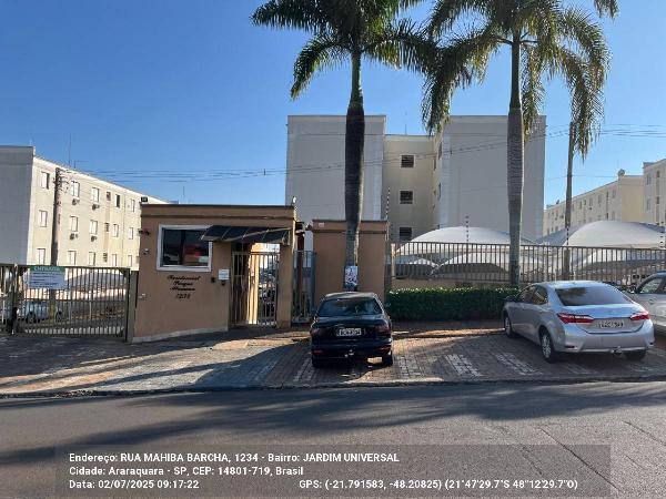 Apartamento em Araraquara, Parque Laranjeiras, Av Paulino Rodella, N. 1234, Apto 202, Bl 01, SP. Área: 45.25m2