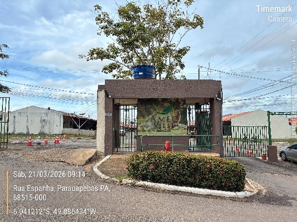 Casa em Parauapebas, Habitar Feliz, Avenida Espanha, N. 1150, Casa 40 Quadra 01 Vg 79 E 80, PA. Área: 64.4m2
