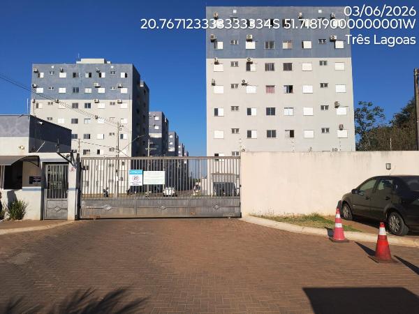 Apartamento em Três Lagoas, Alto Da Boa Vista, Rua Urias Ribeiro, N. Sn, Apto 324, Bloco 300 2 Pav, MS. Área: 54.58m2