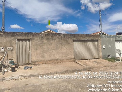 Casa em Anápolis, Residencial Ipanema, Quadra 06, N. Sn, Lt 11 Rua I 10, GO. Área: 57.38m2