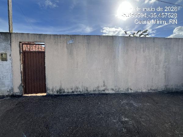 Casa em Ceará-Mirim, Otavio Praxedes, Avenida Adauto Rocha, N. 832, Lt 07, Qd N, RN. Área: 46.94m2