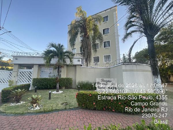 Apartamento em Rio de Janeiro, Campo Grande, Estrada Rio-Sao Paulo, N. 4375, Apto 408, Bl 4, RJ. Área: 44.35m2