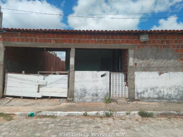 Casa em Ceará-Mirim, Lot Res Otavio Praxe, Rua Nubia Santiago, N. 782, Lt 03 Qd M, RN. Área: 46.94m2