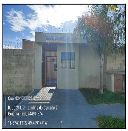 Casa em Goiânia, Santa Genoveva 2, Quadra 15, N. 12, Jc212 Jc211 Jc204 Jc103 Vg16, GO. Área: 40.75m2