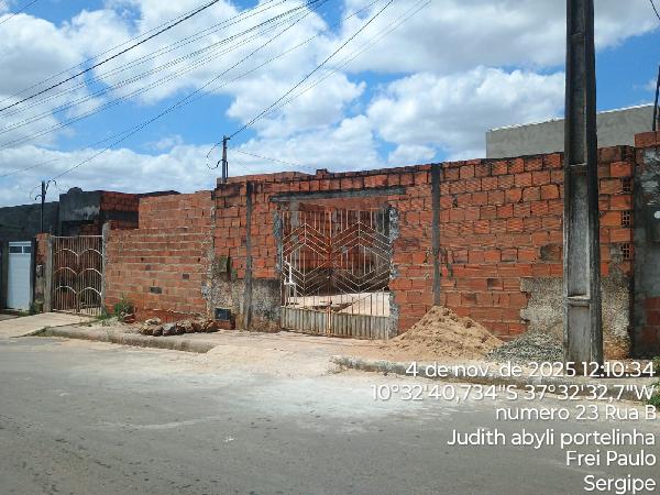Casa em Frei Paulo, Res Judith Abylia, Rua Br 235 (Rua B), N. Sn, Lt 13 Qd 1, SE. Área: 39.79m2