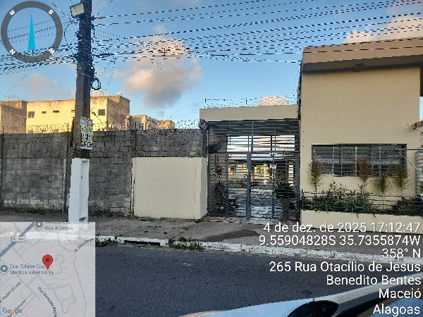 Apartamento em Maceió, Benedito Bentes, Rua JoÃO Paulo, N. 451, Apto 203, Bl 09, AL. Área: 42.42m2