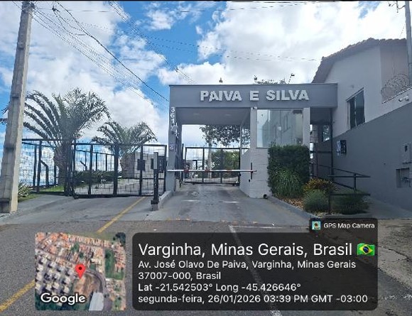 Apartamento em Varginha, Vargem, Avenida Jose Olavo De Paiva, N. 361, Apto 268, Bl26, MG. Área: 54.11m2