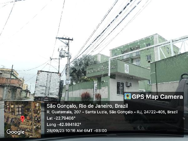 Apartamento em São Gonçalo, Santa Luzia, Rua Guatemala, N. 291, Apto 506, Bl 01, Lt 06, Qd 135, RJ. Área: 59.9m2
