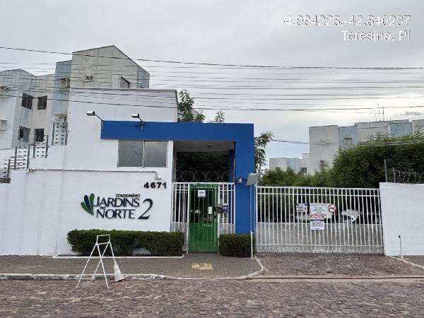 Apartamento em Teresina, Santa Maria, Rua Projetada - 03, N. 4641, Apto 104,  Terreo Bl G Tipo B, PI. Área: 45m2