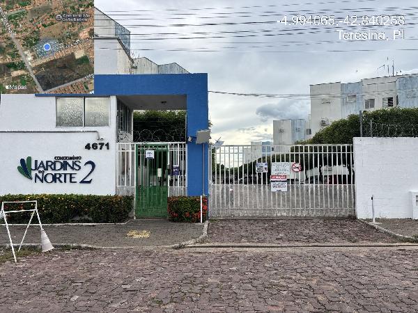 Apartamento em Teresina, Santa Maria, Rua  Projetada 3, N. 4641, Apto 402, Bl G Tipo C, PI. Área: 45m2