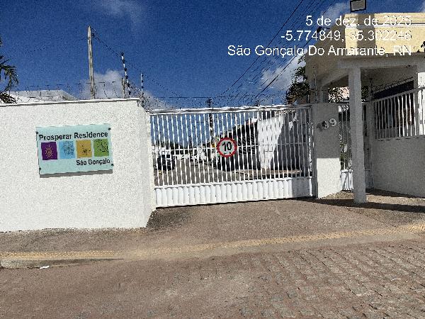 Casa em São Gonçalo do Amarante, Santo Antonio, Rua Projetada, N. Sn, Casa 24 Tipo 1b 2q 1b Lote 24 Area 1, RN. Área: 53.57m2