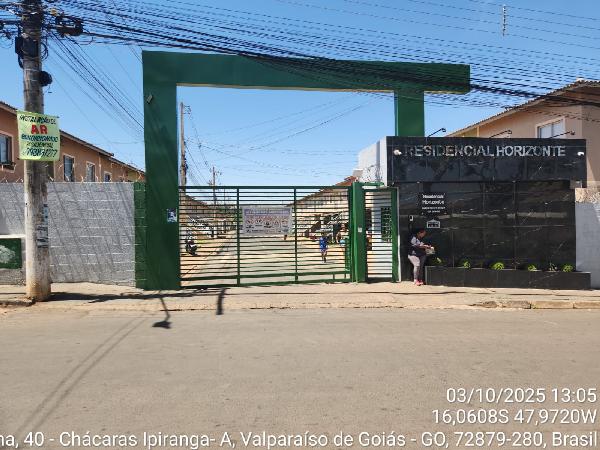 Apartamento em Valparaíso de Goiás, Chacaras Ypiranga A, Quadra 2, N. Sn, Apto 101, Bl B1 Qd 02 Ch 20, GO. Área: 44.45m2