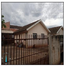 Casa em São Pedro do Ivaí, Lot Res Vit Regia I, R Projetada F, N. Sn, Qd B Lt 15, PR. Área: 41.4m2