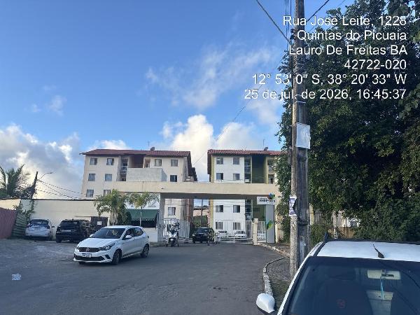 Apartamento em Lauro de Freitas, Caji, Avenida Jose Leite, N. 1172, Apto 101, Bl 05, BA. Área: 46.29m2