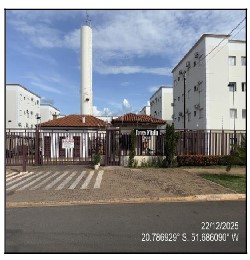Apartamento em Três Lagoas, Jardim Cangalha, Rua Jose Lopes Barbosa, N. Sn, Apto 302, Bl 03 Parte Do Lt 7, MS. Área: 45.58m2