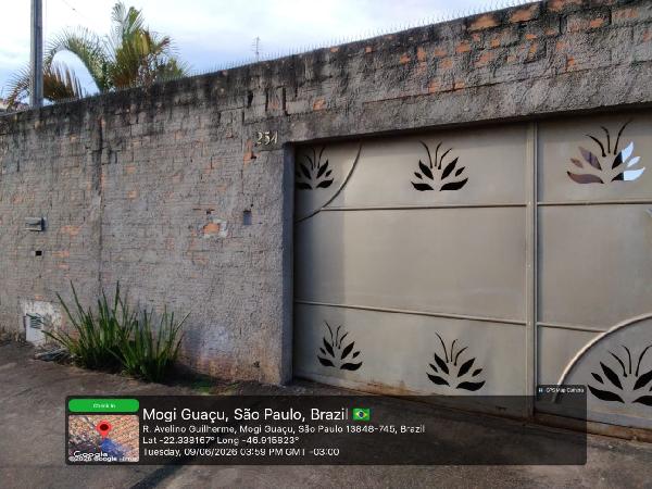 Casa em Mogi-Guaçu, Jardim Araucaria, Rua Leoncio De Arruda, N. 254, Lt 38 Qd K, SP. Área: 44.98m2