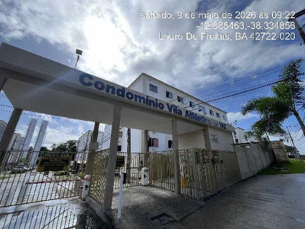 Apartamento em Lauro de Freitas, Caji, Avenida Professor Theocrito Batista, N. 288, Apto 103, Bl 12, BA. Área: 39.98m2