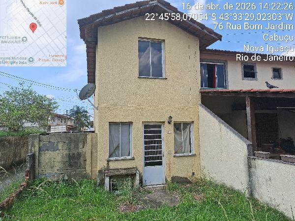 Casa em Nova Iguaçu, Campo Alegre, Rua Doutor Albert Sabin, N. Sn, Cs 35 Lt 17 Glb R2, RJ. Área: 57.56m2