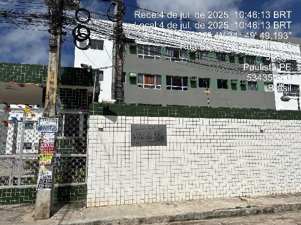 Apartamento em Paulista, Pau Amarelo, Rua Sao Jose Do Egito, N. 1003, Apto 307, Bl 05, PE. Área: 43.47m2