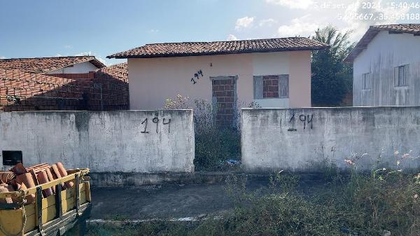 Casa em Ceará-Mirim, Ruy Pereira, Rua Itamar Marinho, N. 194, Lt 19, RN. Área: 46.94m2