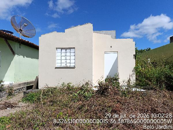 Casa em Belo Jardim, Euno Andrade Da Silva, Rua Joao Pedro Sobrinho, N. 68, Lt 21 Qd 50, PE. Área: 50m2