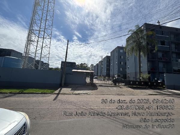 Apartamento em Novo Hamburgo, Roselandia, Rua Joao Alfredo Kraemer, N. 101, Apto 33, Bl G, Vg 91, RS. Área: 66.21m2