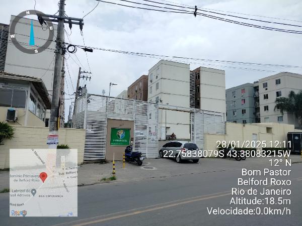 Apartamento em Belford Roxo, Bom Pastor, Estrada Belford Roxo, N. 907, Apto 1a34, Bl 01, Area 1, RJ. Área: 45m2