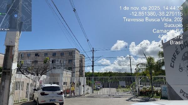 Apartamento em Camaçari, Catu De Abrantes (abrantes), Rua Sucupio, N. 02, Apto 404, Bl 04, BA. Área: 39.03m2