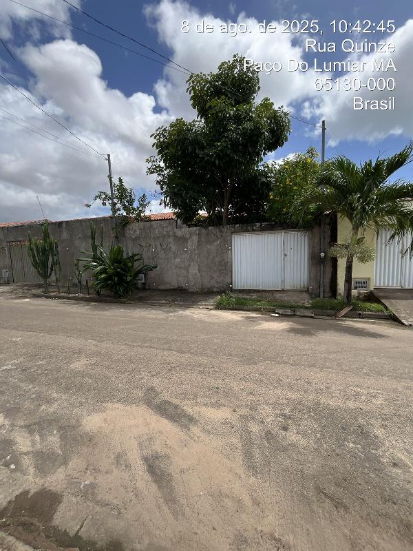 Casa em Paço do Lumiar, Marces, Rua 15, N. Sn, Lt 07 Qd 43, MA. Área: 53.9m2