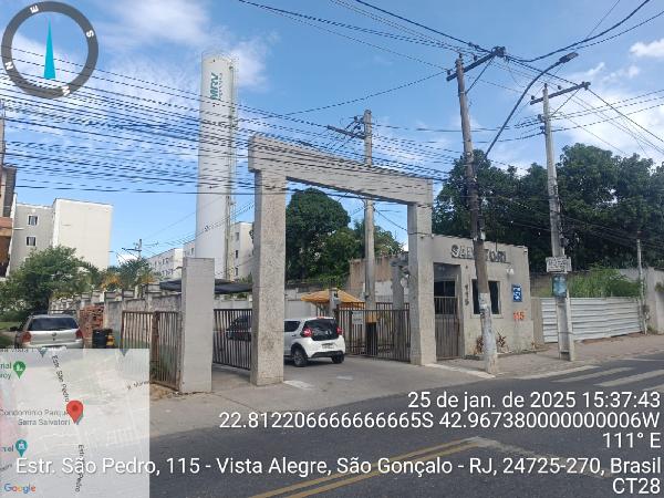 Apartamento em São Gonçalo, Vista Alegre, Estrada De Sao Pedro, N. 900, Apto 401, Bl 08, RJ. Área: 62.37m2