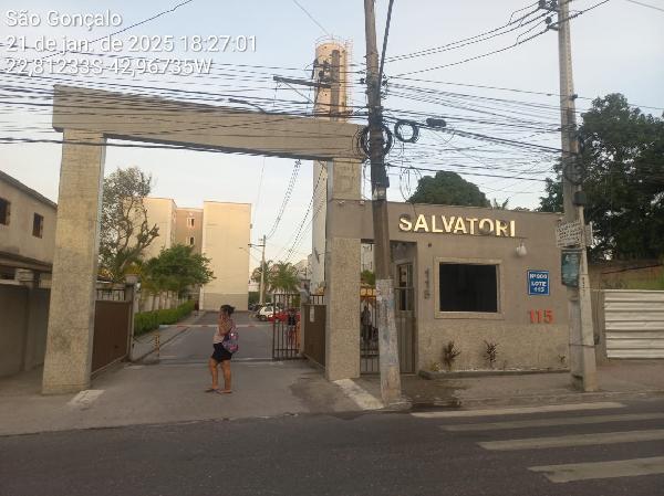 Apartamento em São Gonçalo, Vista Alegre, Estrada De Sao Pedro, N. 900, Apto 305, Bl 06, RJ. Área: 44.72m2