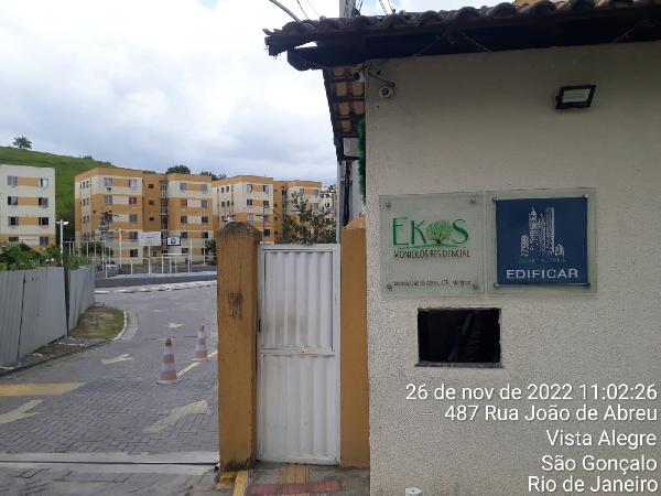Apartamento em São Gonçalo, Monjolos, Estrada Joao De Abreu, N. 475, Apto 501, Bl 12, RJ. Área: 47.38m2 Apartamento em São Gonçalo, Monjolos, Estrada Joao De Abreu, N. 475, Apto 501, Bl 12, RJ. Área: 47.38m2