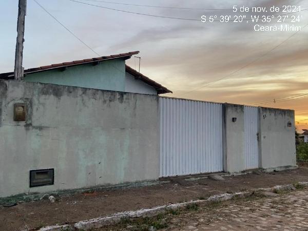 Casa em Ceará-Mirim, Planalto, Rua Adriana Cesar Veras, N. 51, Lt30 Qdb, RN. Área: 55.81m2