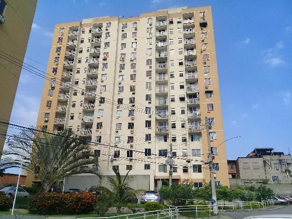 Apartamento em Belford Roxo, Areia Branca, Rua Carolina Ferreira, N. 192, Apto 306, Bl 04, Lt C, RJ. Área: 44.11m2