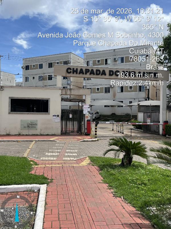 Apartamento em Cuiabá, Santo Antonio Do Pedregal, Avenida Governador Dante Martins De Oliv, N. 4300, Apto 304,  Bl07 Pav03, MT. Área: 39.96m2