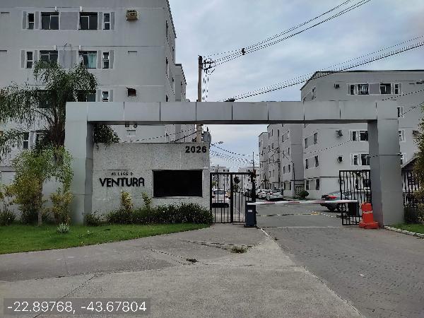 Apartamento em Rio de Janeiro, Santa Cruz, Avenida Padre Guilherme Decaminada, N. 2026, Apto 101, Bl 01, RJ. Área: 43.47m2