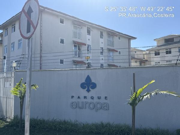 Apartamento em Araucária, Costeira, Rua Jose Gondek, N. 133, Apto 36, Bl B Vg 28, PR. Área: 49.25m2