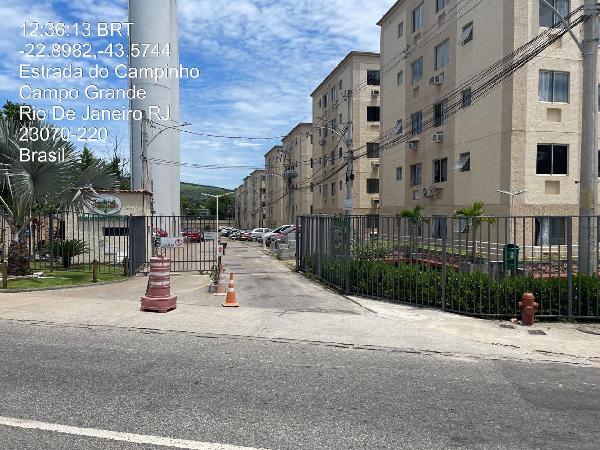 Apartamento em Rio de Janeiro, Campo Grande, Estrada Do Campinho, N. 885, Apto 207, Bl 07, RJ. Área: 43.39m2