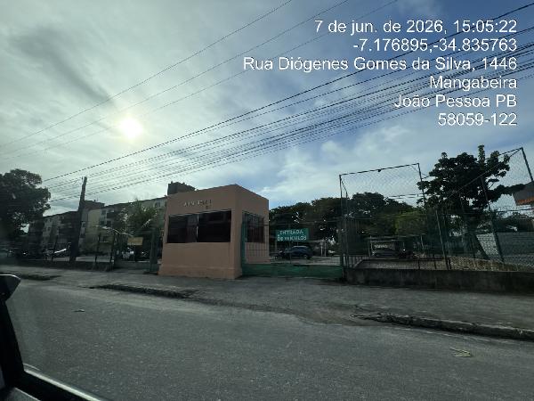 Apartamento em João Pessoa, Mangabeira, Rua Diogenes Gomes Da Silva, N. 1446, Apto 403, Bloco A, PB. Área: 46.55m2
