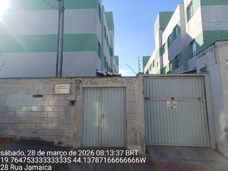 Apartamento em Ribeirão das Neves, Conjunto Henrique Sapori, Rua Jamaica, N. 28, Apto 303,  Bl 3 Vg 36, MG. Área: 47.75m2