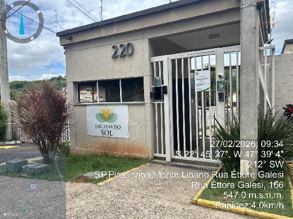 Apartamento em Piracicaba, Pauliceia, Rua Etore Galesi, N. 220, Apto 34, Bl 01 Vg 133 Vg 134, SP. Área: 44.71m2