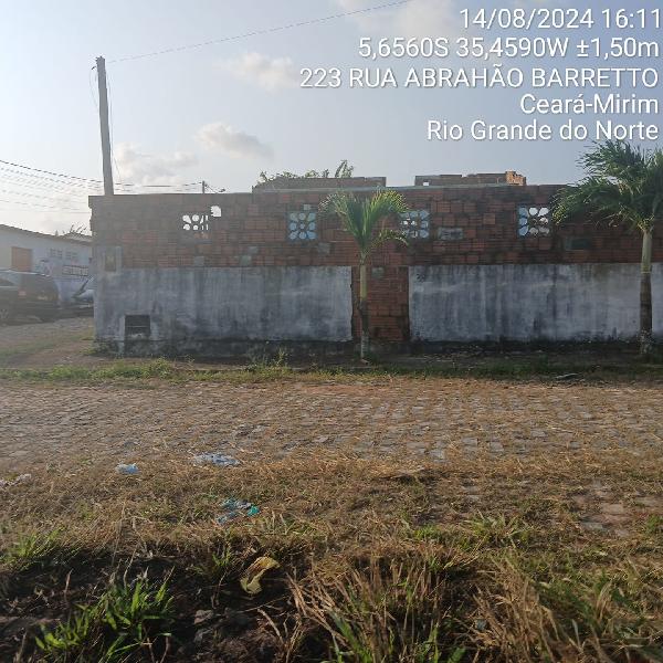 Casa em Ceará-Mirim, Planalto, Rua Odete Matias De Lima, N. 310, Lt 11, Qd L,, RN. Área: 46.94m2