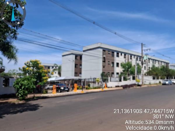 Apartamento em Ribeirão Preto, Recanto Das Palmeiras, Estrada Municiapl Rpr 432, N. 100, Apto 24, Tr 3 Bl B, SP. Área: 42.35m2