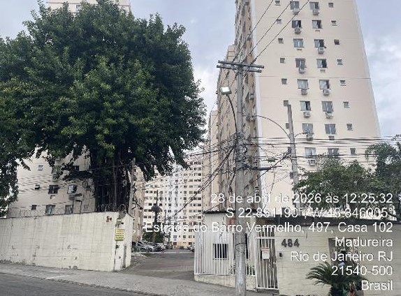 Apartamento em Rio de Janeiro, Rocha Miranda, Estrada Do Barro Vermelho, N. 700, Apto 206, Bl 04, RJ. Área: 47m2